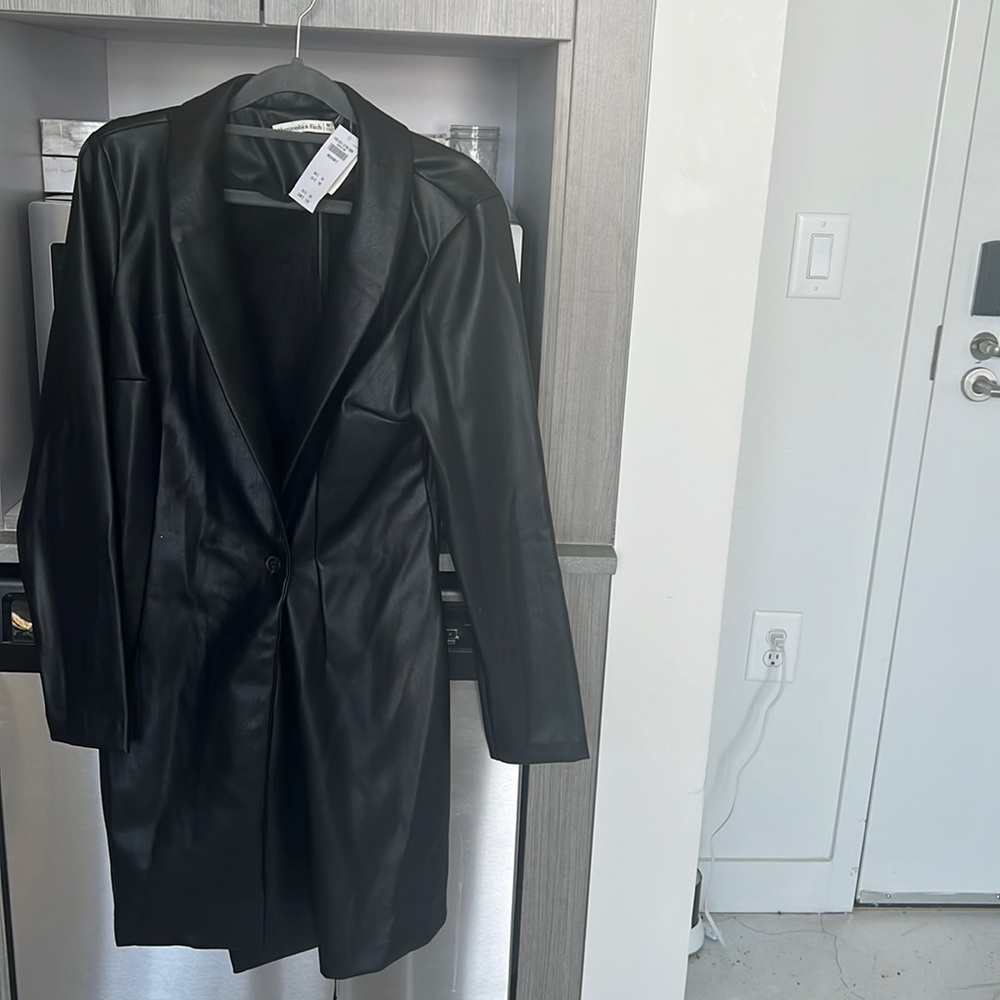 Vegan Leather Dress